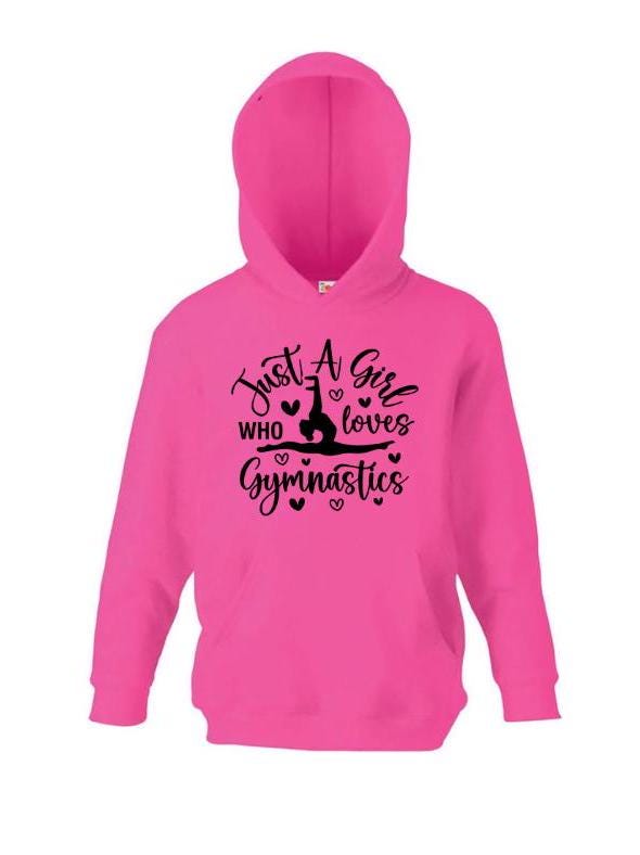 Kids personalised Gymnastics, Gymnast Hoodie