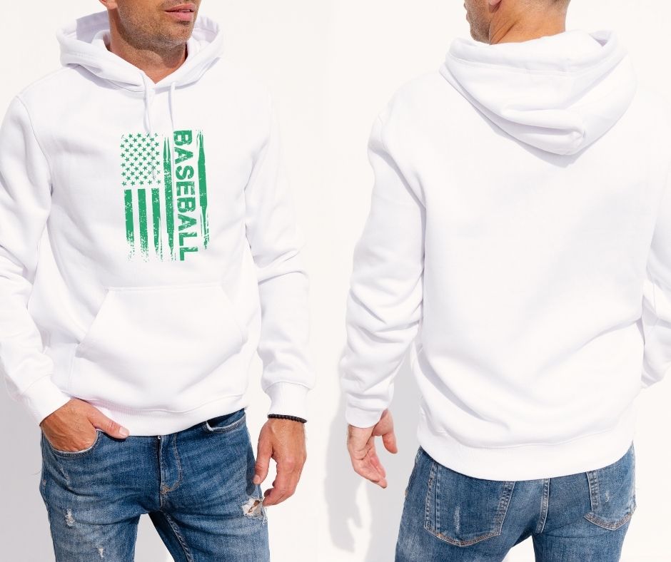 “Baseball” Sports Hoodie for Men