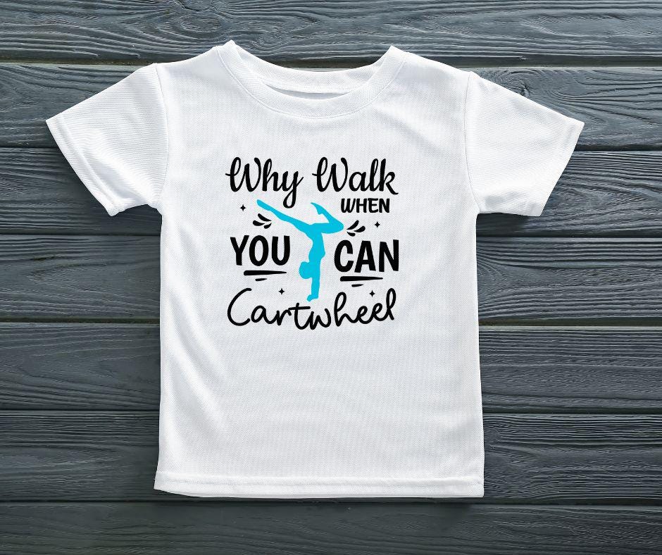 Personalised Gymnastics T-Shirt for Kids