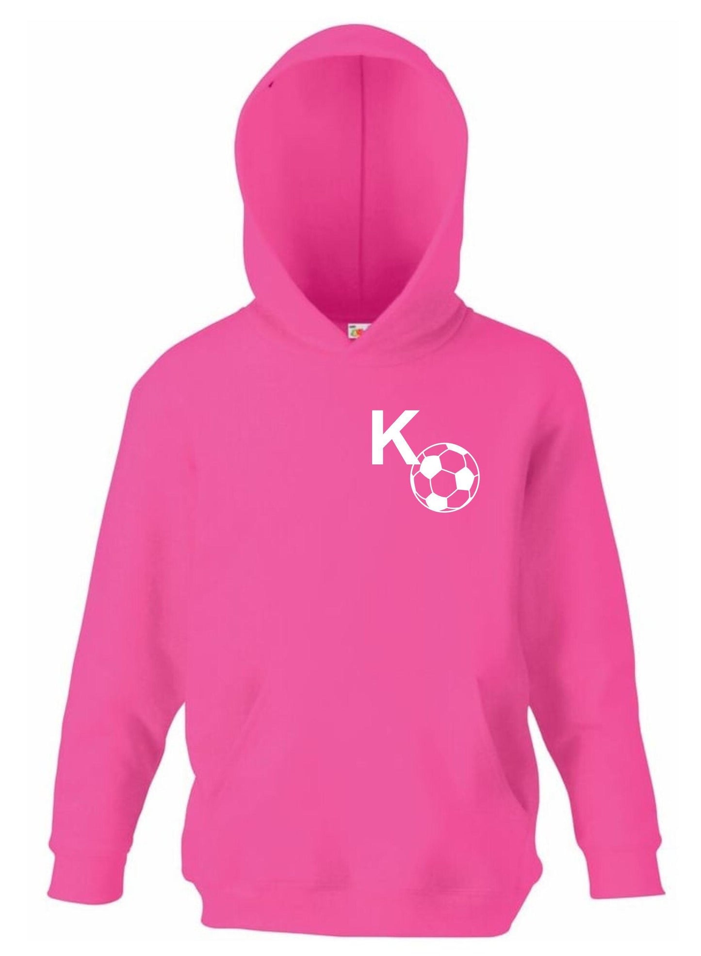 Kids Football Hoodie – Personalised Sports Sweatshirt, Soccer Gift & Activewear