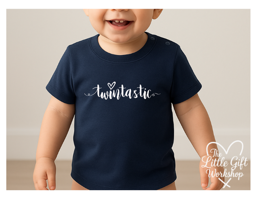 Personalised “Twintastic” Children's T-Shirt