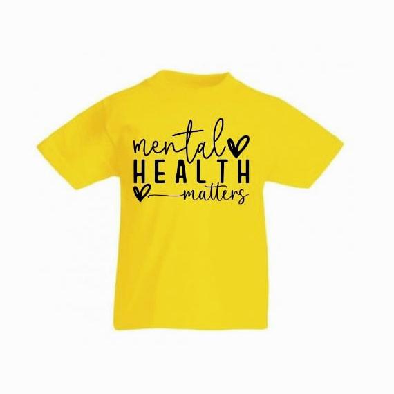 Mental Health Matters – Personalised Children’s T-Shirt
