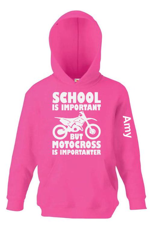 Kids Motocross Hoodie – Comfortable Motorbike Sweatshirt