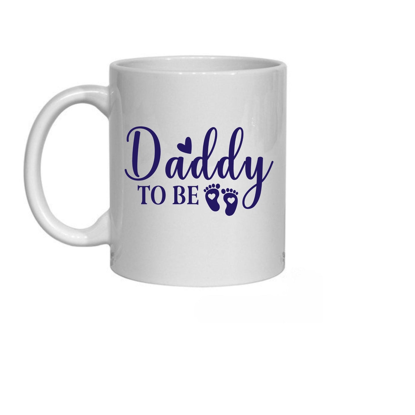 Personalised “Daddy to Be” Mug – Custom Name or Message – New Dad Gift