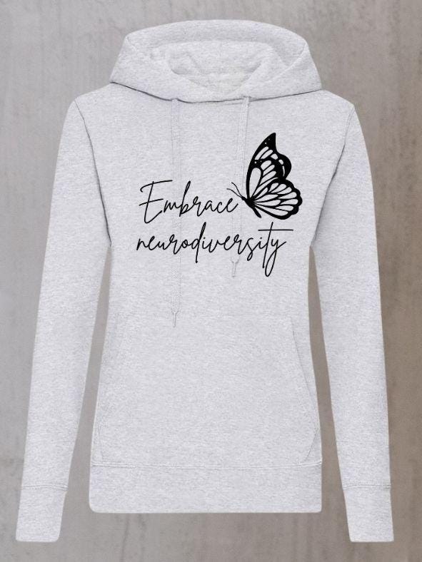 Embrace Neurodiversity β Personalised Hoodie for Women