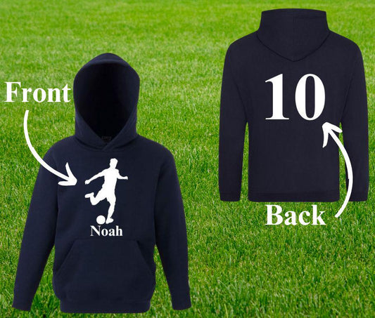 Personalised Football Hoodie for Kids