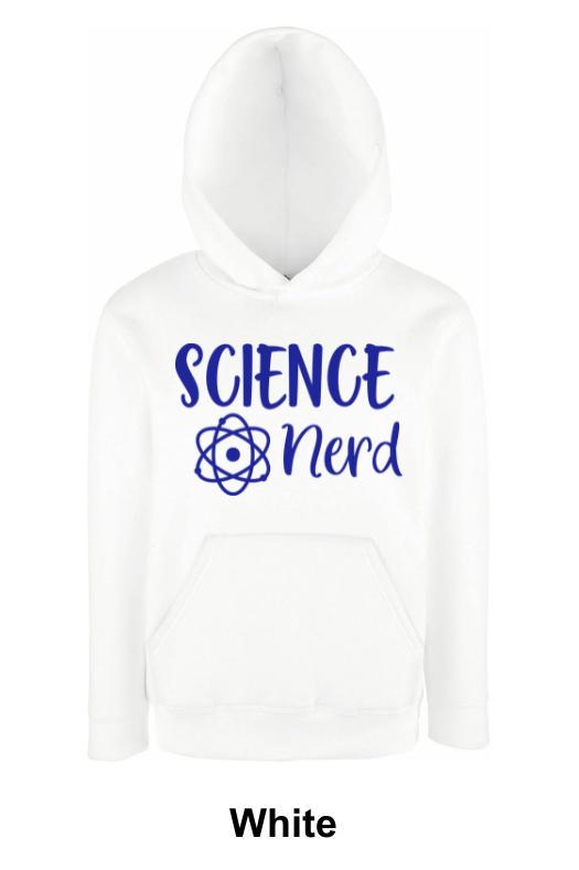 Kids Science Hoodie – Fun Nerdy Sweatshirt, Custom Gift for Curious Minds