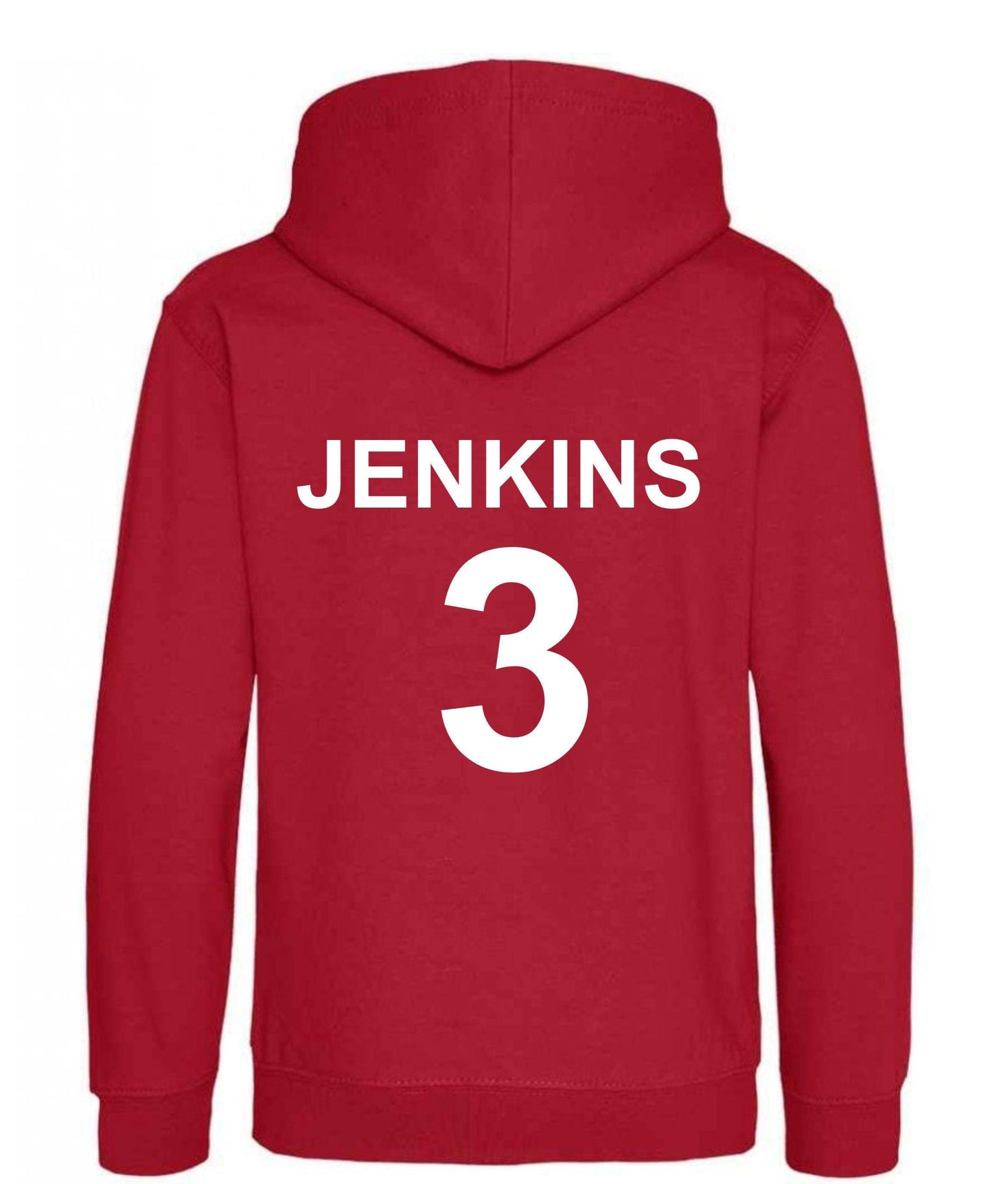 Kids Football Hoodie – Personalised Sports Sweatshirt, Soccer Gift & Activewear