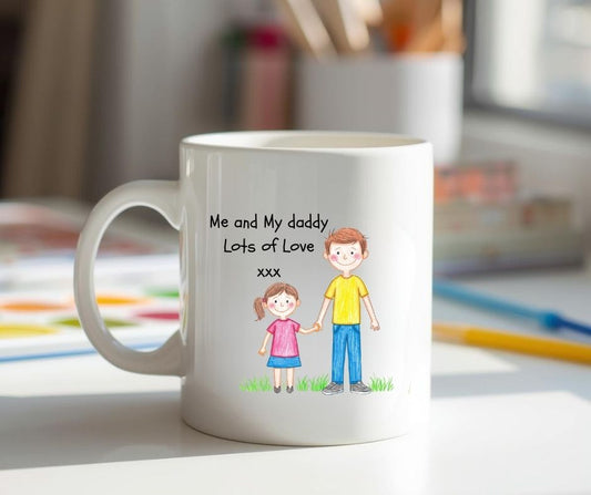 Custom Kids Artwork Mug - Personalised Child Drawing Gift