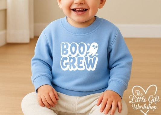 Personalised “Boo Crew” Baby Sweatshirt