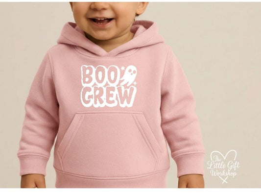Personalised “Boo Crew” Halloween Hoodie