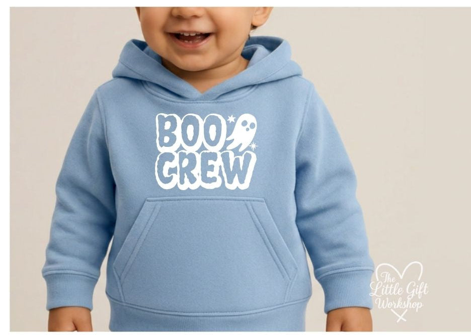 Personalised “Boo Crew” Halloween Hoodie