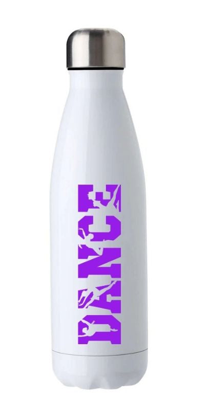 Personalised Dancing-Themed 500ml Water Bottle – Custom Name & Dance Slogan