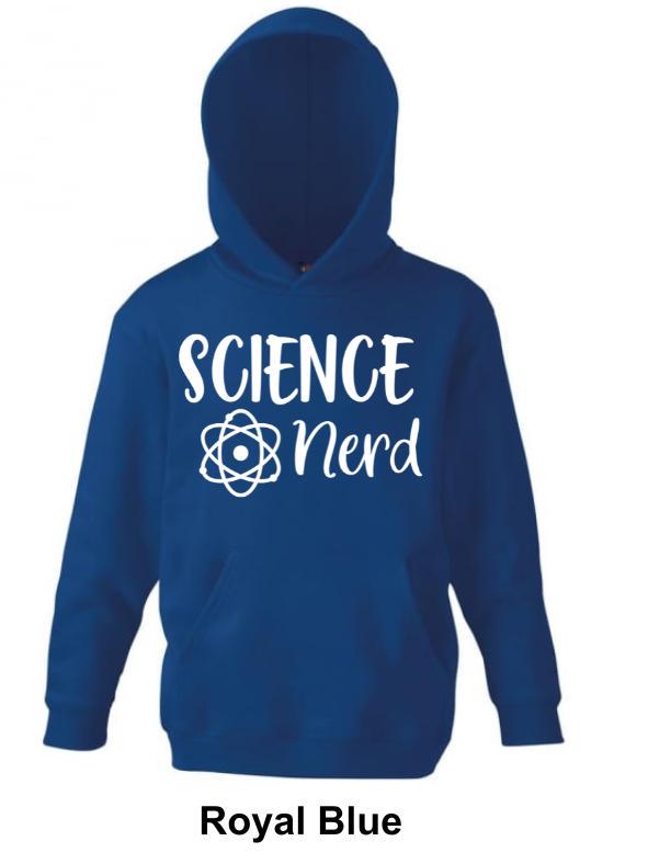 Kids Science Hoodie – Fun Nerdy Sweatshirt, Custom Gift for Curious Minds