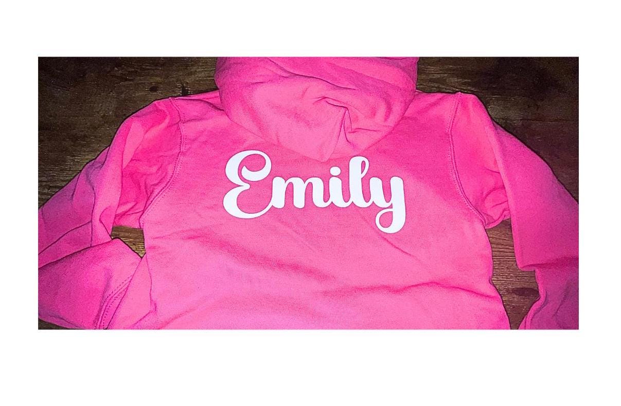 Kids personalised Gymnastics, Gymnast Hoodie