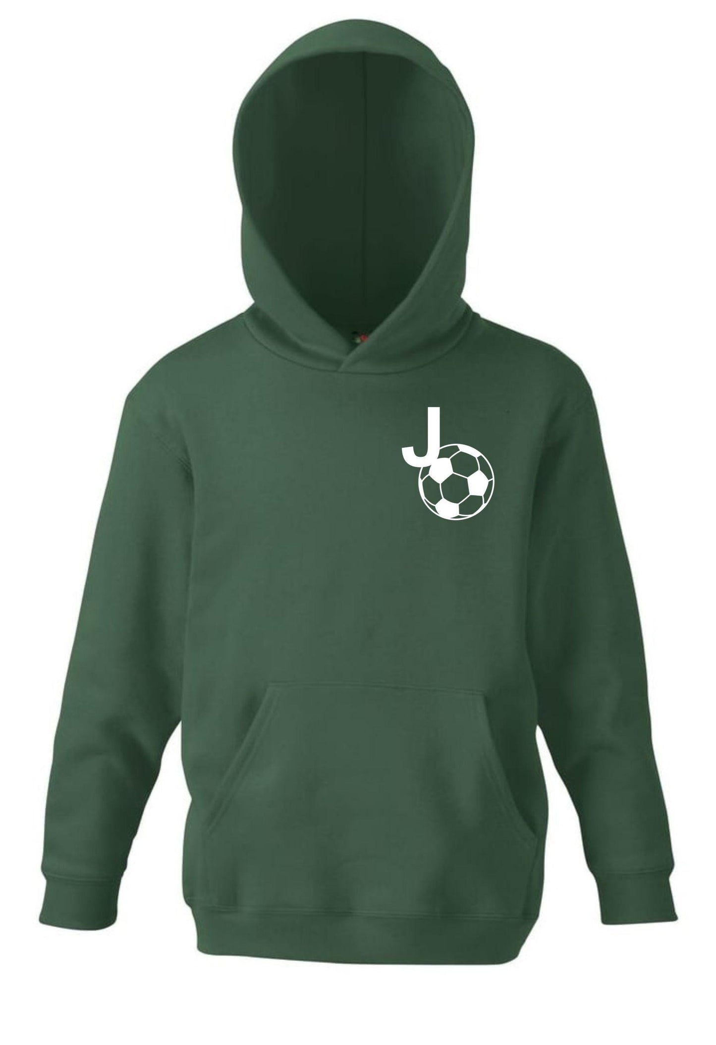 Kids Football Hoodie – Personalised Sports Sweatshirt, Soccer Gift & Activewear