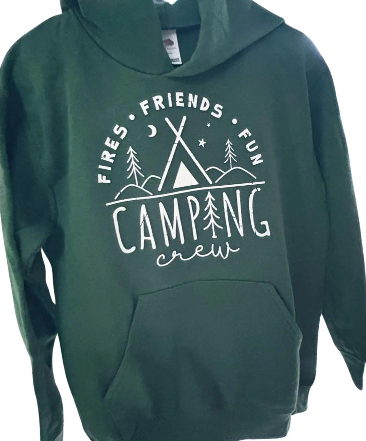 Kids Camping Hoodie – Custom Outdoor Sweatshirt