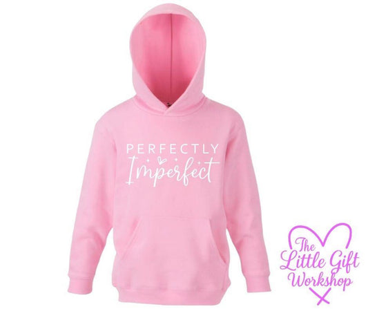 Perfectly Imperfect Personalised Children's Hoodie