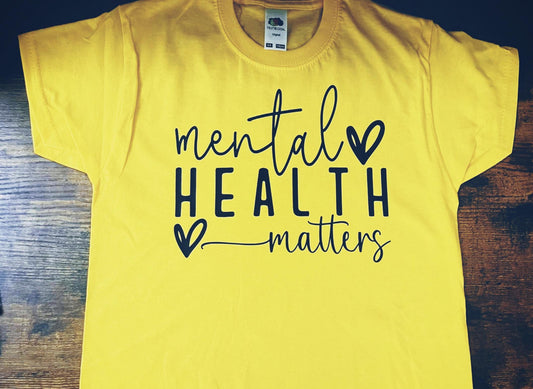 Mental Health Matters – Personalised Children’s T-Shirt
