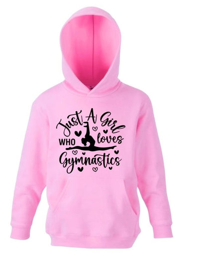 Kids personalised Gymnastics, Gymnast Hoodie