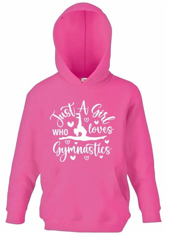 Kids personalised Gymnastics, Gymnast Hoodie