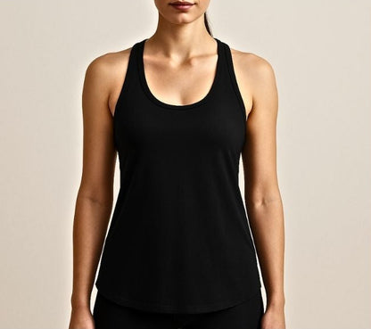 Personalised Women’s Performance Strap Back Vest