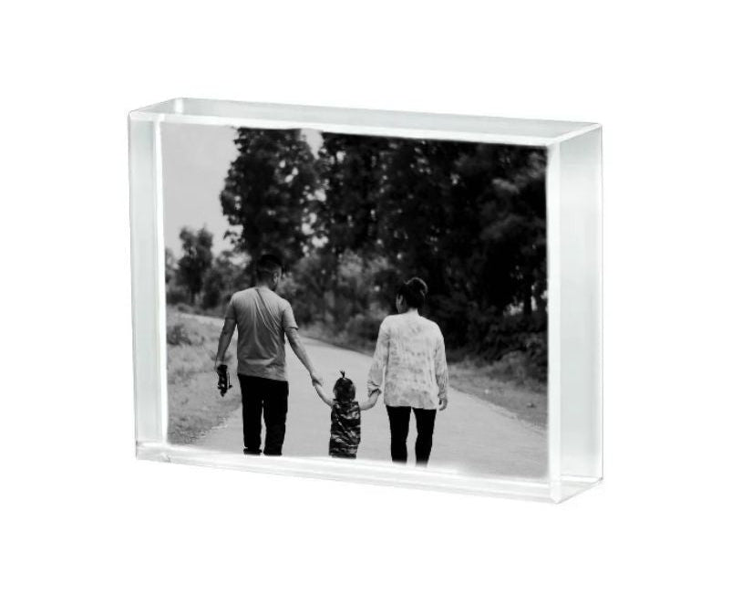 Crystal Photo Block – Personalised Photo Gift