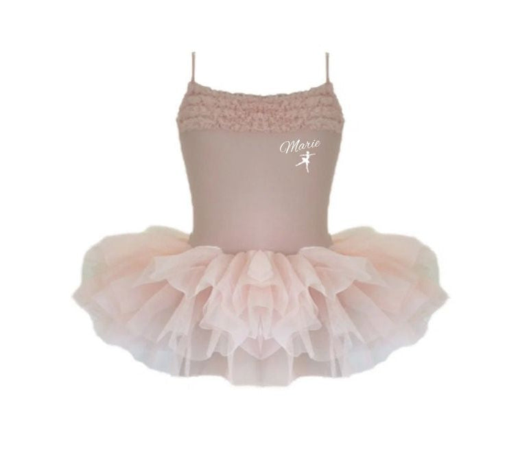 Personalised BLOCH CL7120 Desdemona Girls Ballet Tutu Dress, Personalised by The Little Gift Workshop