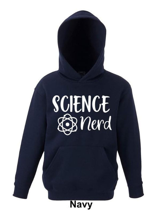 Kids Science Hoodie – Fun Nerdy Sweatshirt, Custom Gift for Curious Minds