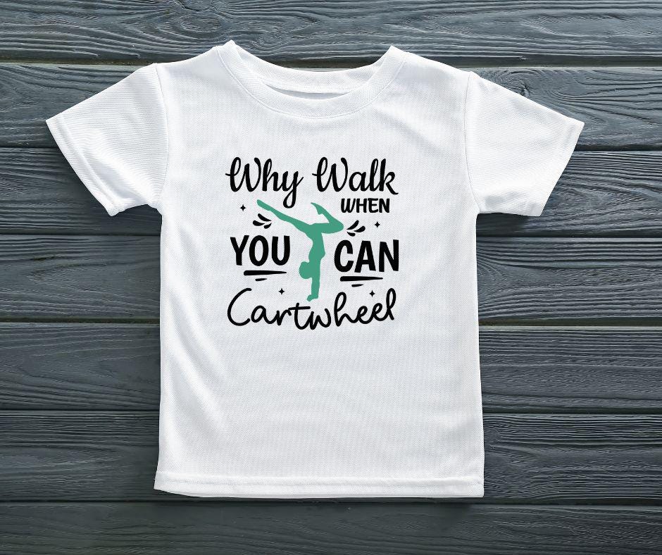 Personalised Gymnastics T-Shirt for Kids