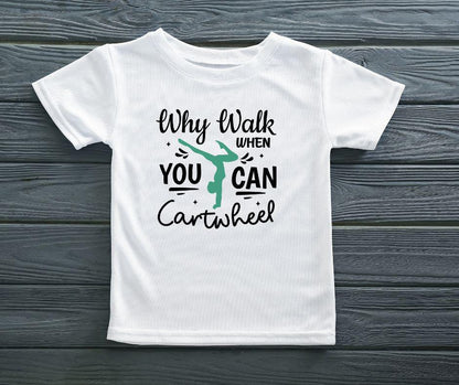 Personalised Gymnastics T-Shirt for Kids