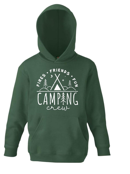 Kids Camping Hoodie – Custom Outdoor Sweatshirt