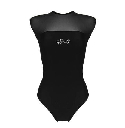 Personalised Starlite Spirit Power-net Dance Leotard, Personalised by The Little Gift Workshop