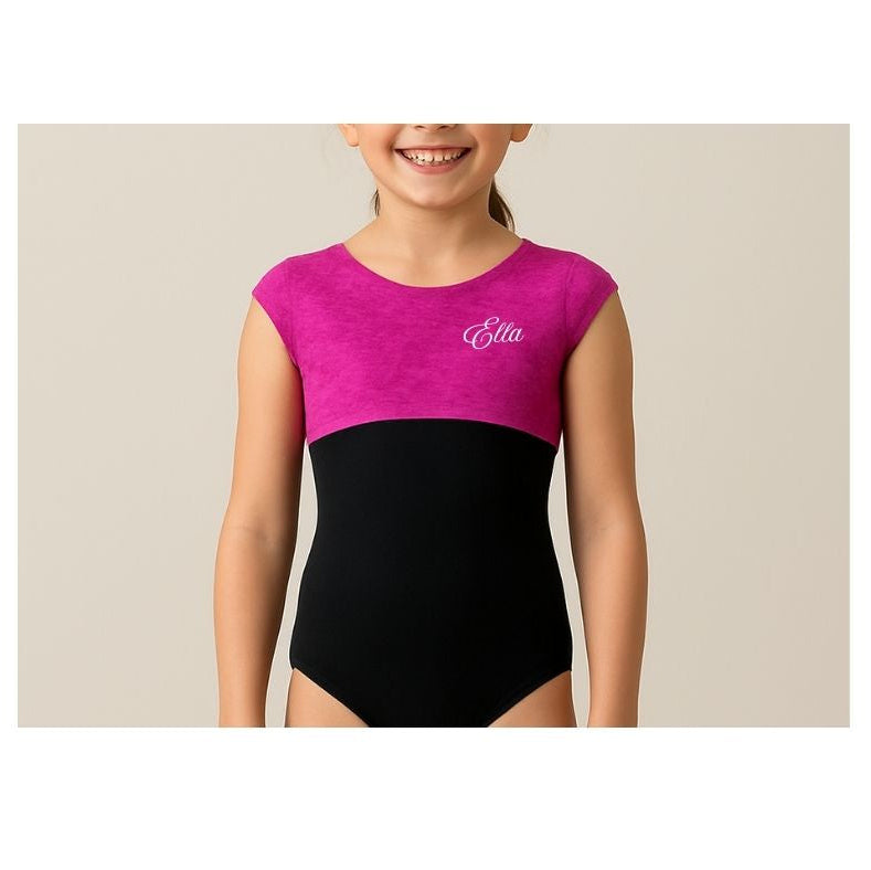 Personalised Starlite Crushed Velour Meggie Leotard, Personalised by The Little Gift Workshop