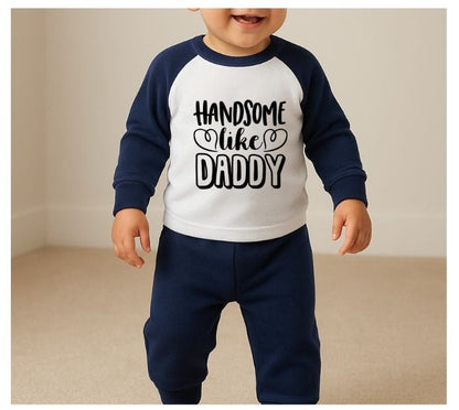 Personalised “Handsome Like Daddy” Children’s Pyjamas