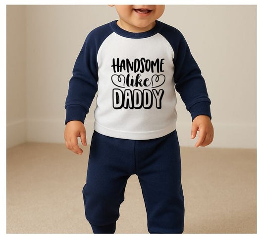 Personalised “Handsome Like Daddy” Children’s Pyjamas
