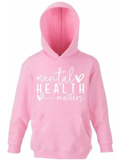 Mental Health Matters Kids Hoodie – Personalised
