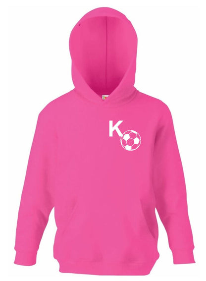 Kids Football Hoodie – Personalised Sports Sweatshirt, Soccer Gift & Activewear