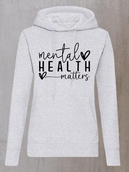 Mental Health Matters – Personalised Hoodie for Women