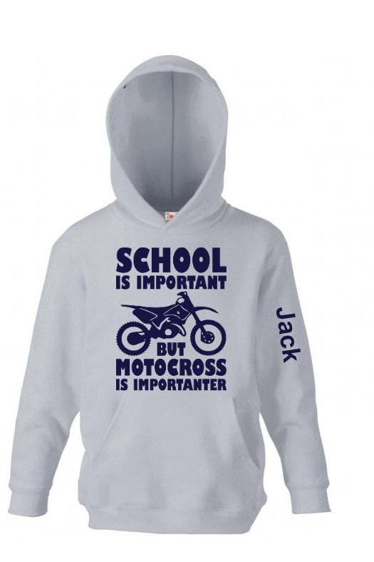 Kids Motocross Hoodie – Comfortable Motorbike Sweatshirt