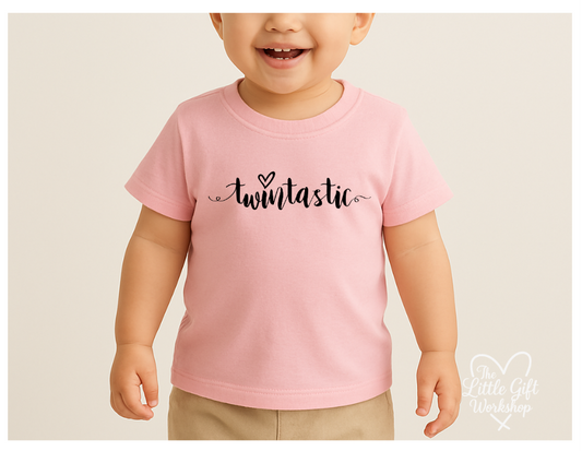 Personalised “Twintastic” Children's T-Shirt