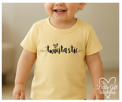 Personalised “Twintastic” Children's T-Shirt