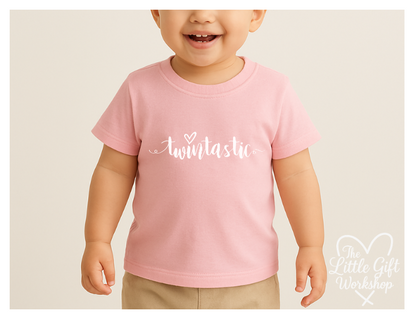 Personalised “Twintastic” Children's T-Shirt