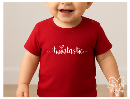 Personalised “Twintastic” Children's T-Shirt