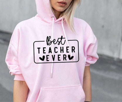 Best Teacher Ever – Personalised Hoodie Gift for Teachers