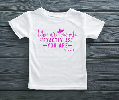 Personalised Affirmation T-Shirt for Kids