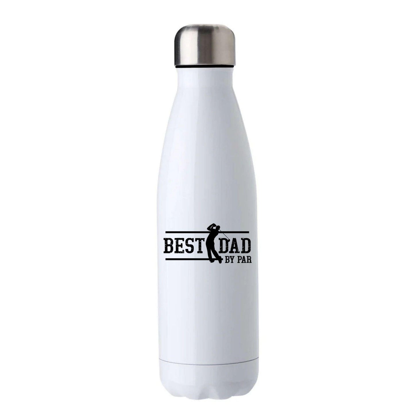 Personalised Golf Water Bottle – “Best Dad by Par”