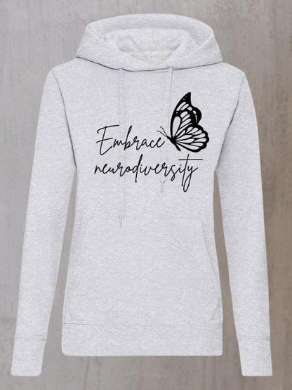 Embrace Neurodiversity – Personalised Hoodie for Women