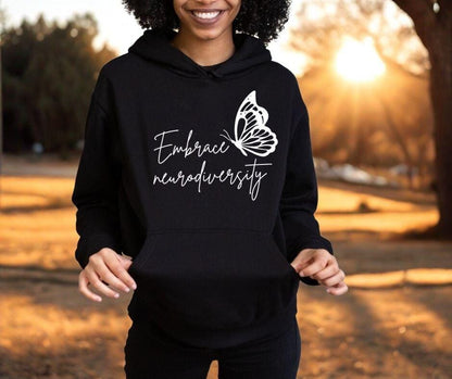 Embrace Neurodiversity – Personalised Hoodie for Women