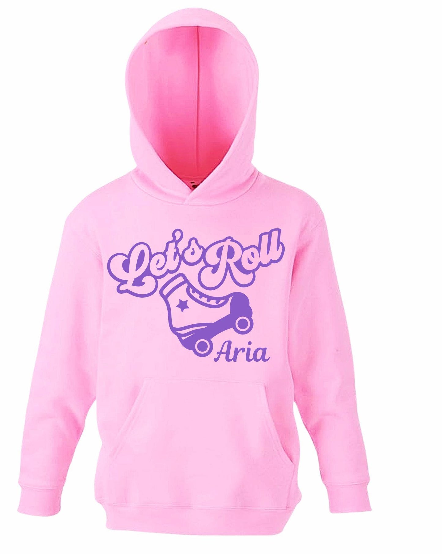 Personalised Kids’ Rollerskating Hoodie – Custom Skate Jumper